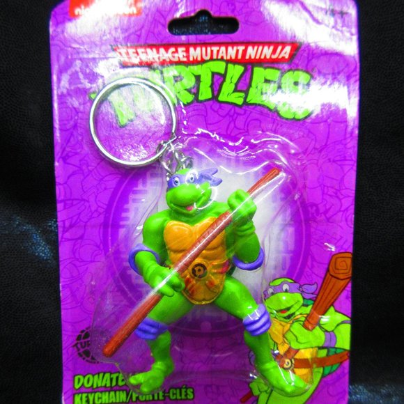 Teenage Mutant Ninja Turtles DONATELLO Nickelodeon Keychain Collectible - Picture 1 of 6